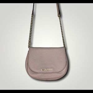 Light pink Michael Kors cross body purse